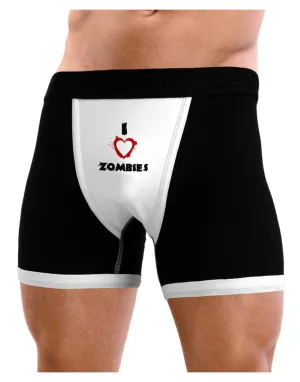 I Heart Zombies - Bloody Heart Mens Boxer Brief Underwear