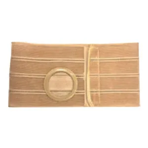 Nu-Hope Nu-Form™ Support Belt, 3" Stoma, 7" Wide, Right, 1-1/2" From Bottom, Large (36" to 41" Waist), Beige